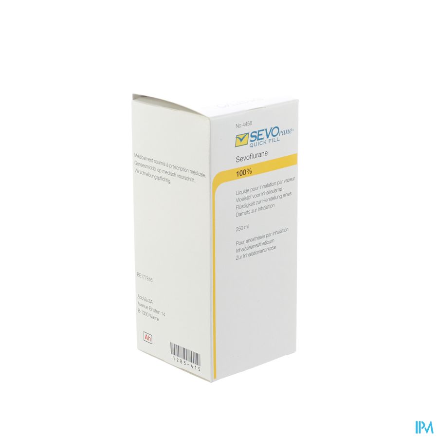 Sevorane Oplos Inhal 250ml Sevorane Oplos Inhal 250ml