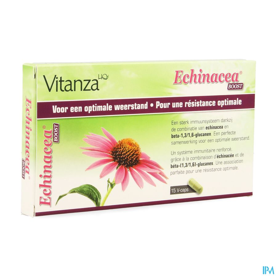 Vitanza Hq Echinacea Boost V-caps 15 Vitanza Hq Echinacea Boost V-caps 15