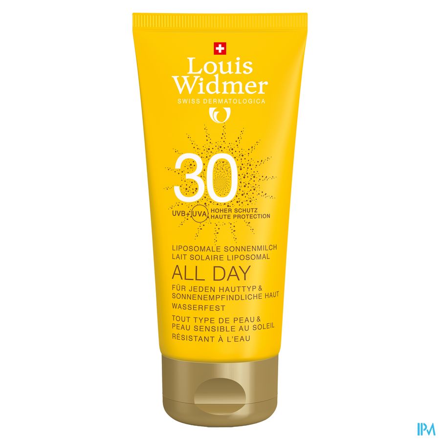 Widmer Sun All Day 30 N/parf Tube 100ml 1