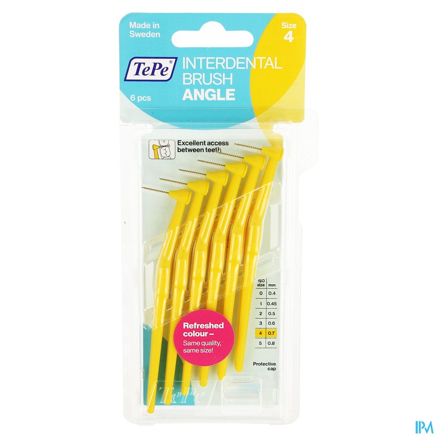 Tepe Angle Interdent. Ragers Yellow 0,8mm 6 154650 3