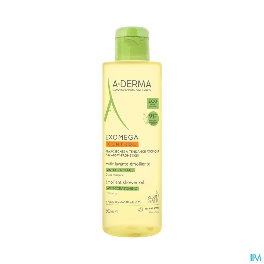 Aderma Exomega Control Wasolie Emolierend 500ml