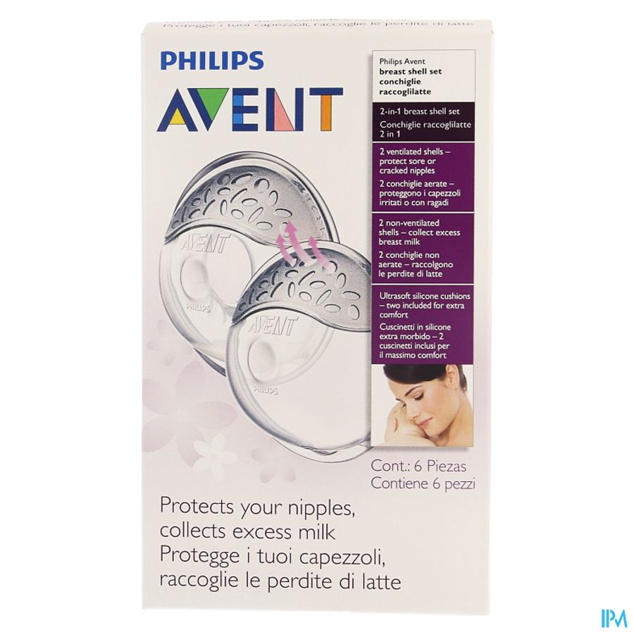 Philips Avent Isis Borstschelpen 4 SCF157/02 2