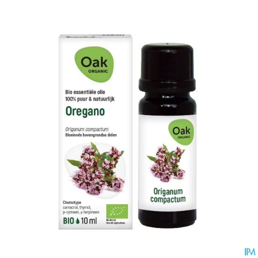 Oak Ess Olie Oregano 10ml Bio Oak Ess Olie Oregano 10ml Bio