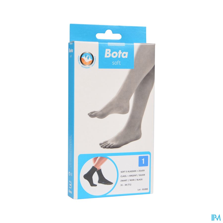 Bota Soft 5 Klassiek + Zilver Zwart 35-38 Bota Soft 5 Klassiek + Zilver Zwart 35-38