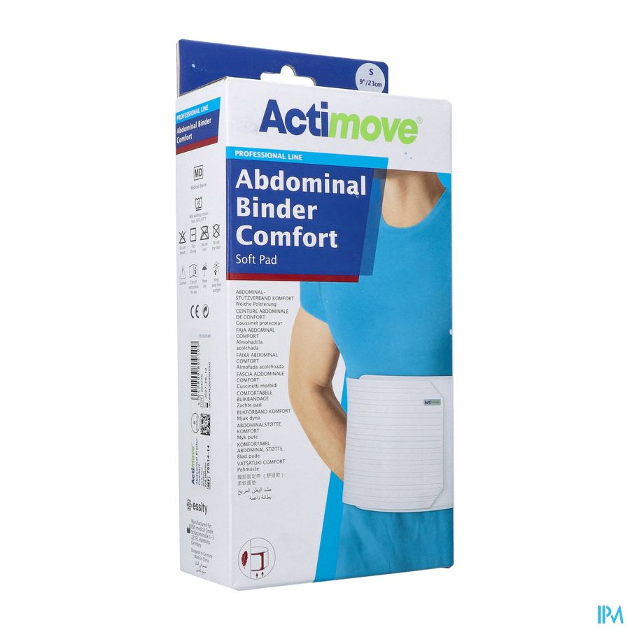 Actimove Abdominal Binder Comfort 23cm S 1 1