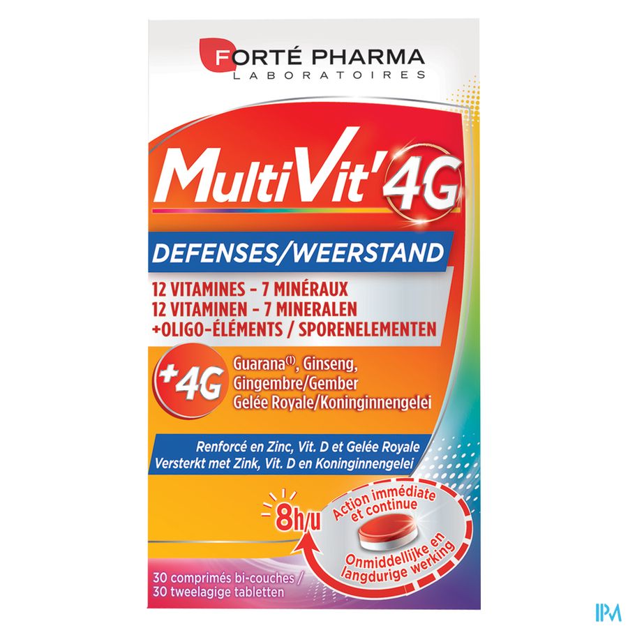 Multivit' 4g Weerstand Comp 30 1