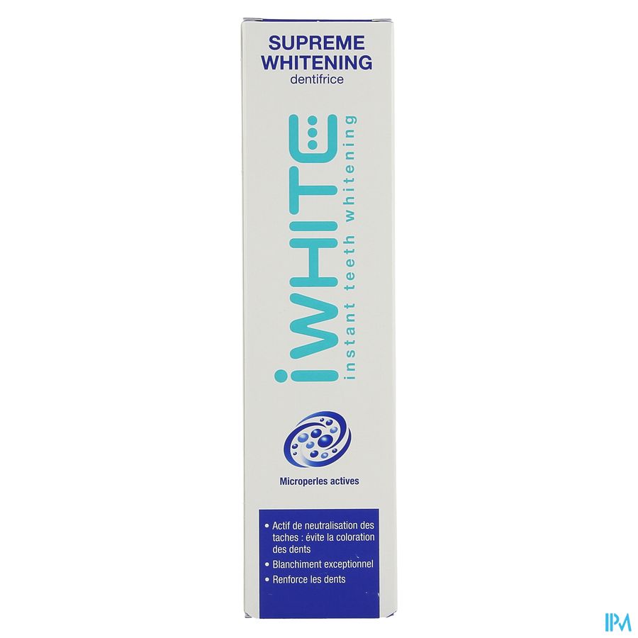 Iwhite Supreme Whitening Tandpasta Tube 75ml 4