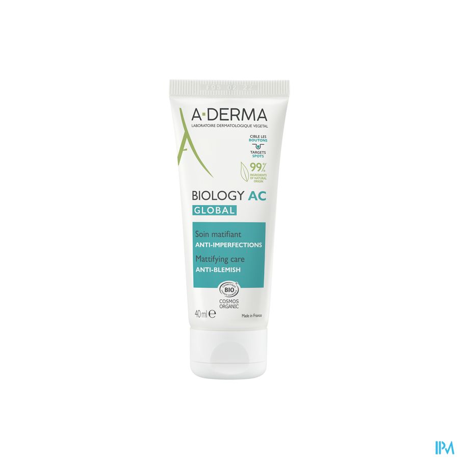 Aderma Biology Ac Global Verzorg. Onzuiverh. 40ml 2