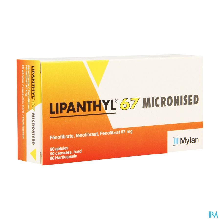 Lipanthyl 67 Micron Caps 90x 67mg 1