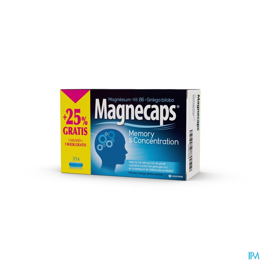 Magnecaps Memory&concentration Caps 35 Promopack Magnecaps Memory&concentration Caps 35 Promopack
