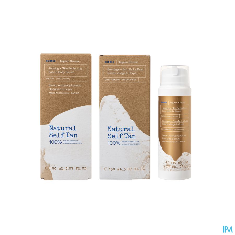 Korres Ks Serum Autobronzant Medium Shade 150ml 1