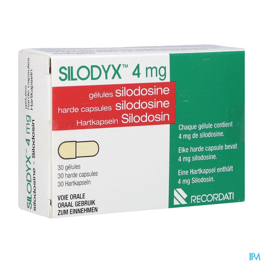 Silodyx 4mg Pi Pharma Caps Hard 30x4mg Pip Silodyx 4mg Pi Pharma Caps Hard 30x4mg Pip