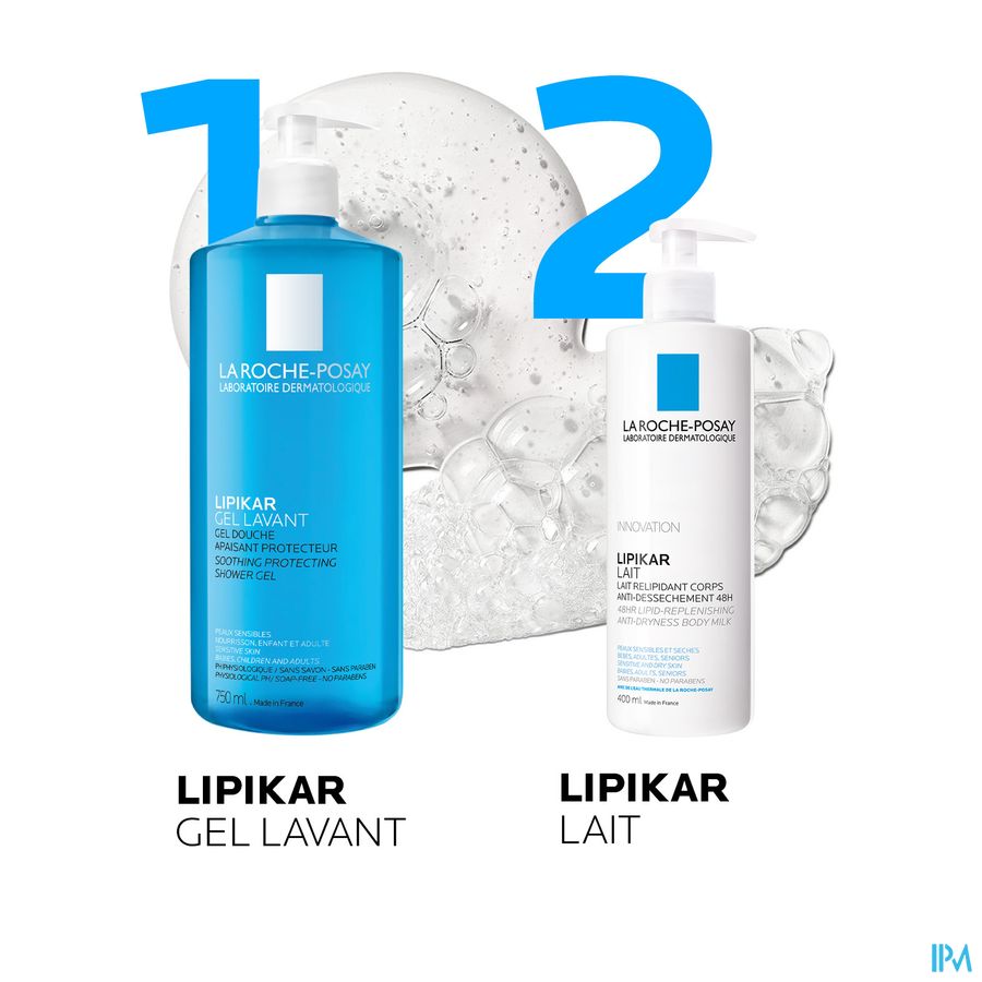 La Roche Posay Lipikar Gel Lavant 750ml 7