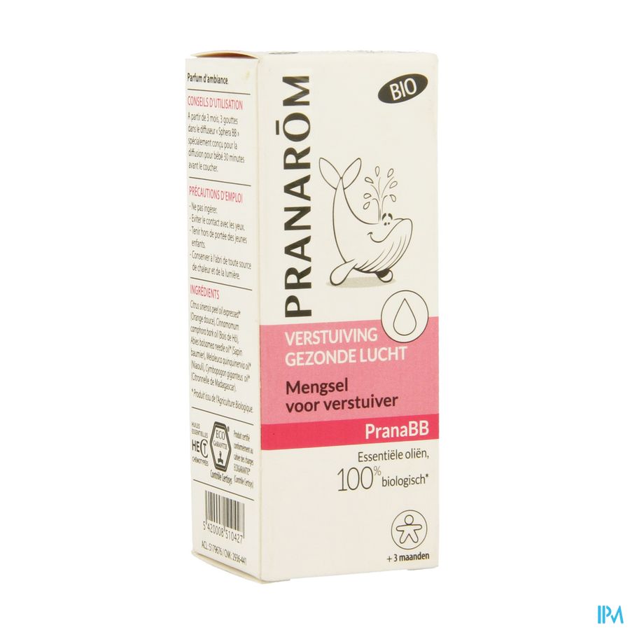 Pranabb Mengeling Ess Olie Verstuiv. Verzacht.10ml Pranabb Mengeling Ess Olie Verstuiv. Verzacht.10ml