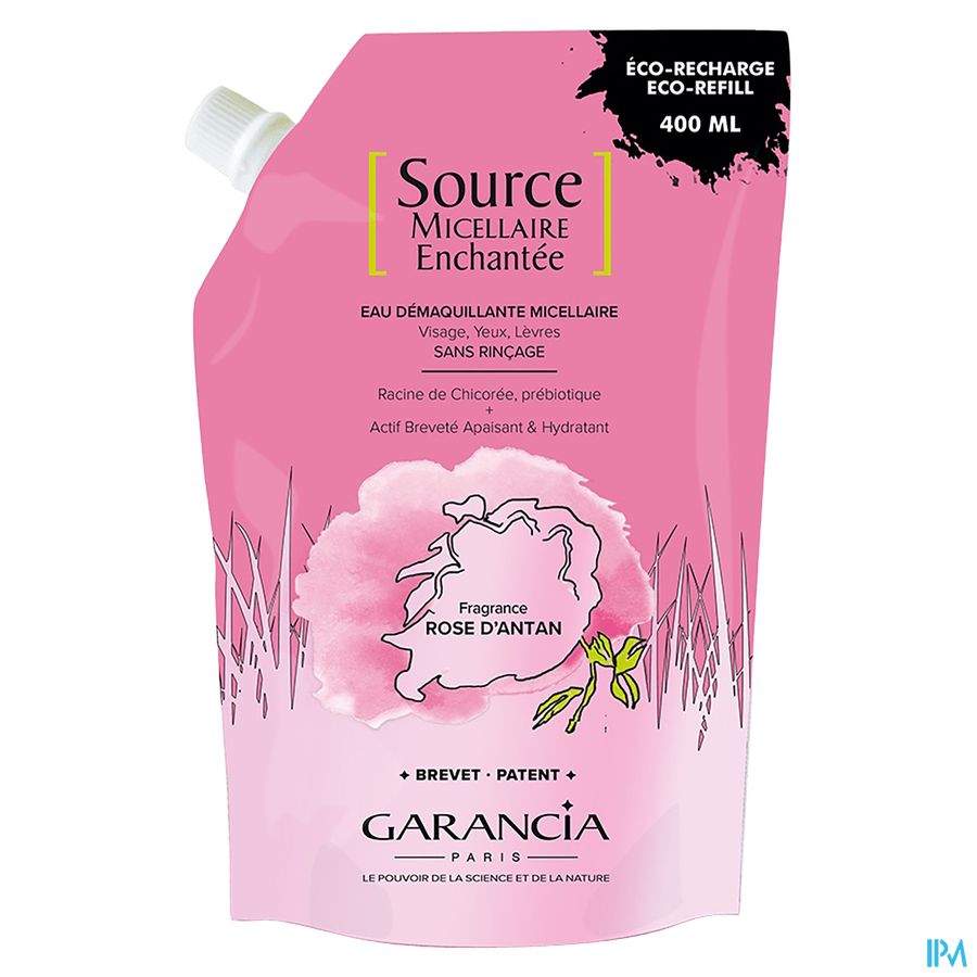 Garancia Source Miscel.ench.eau Demaq Rose 400ml 1