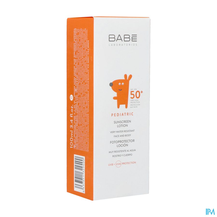 BabÉ Pediatric Sunscreen Lotion Baby Ip50+ 100ml BabÉ Pediatric Sunscreen Lotion Baby Ip50+ 100ml