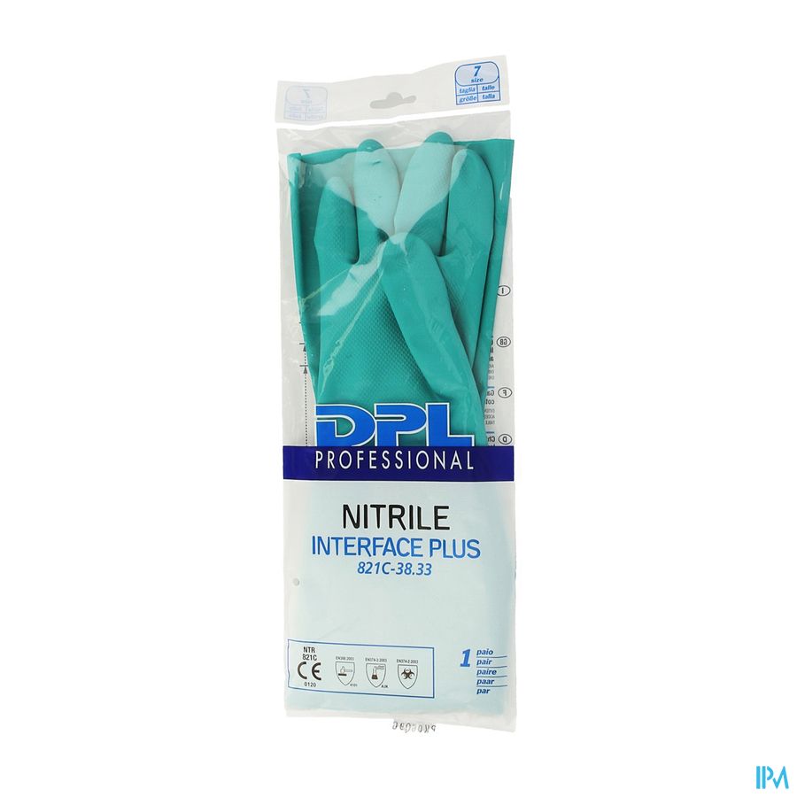 Nitrile Interface Plus Handschoen M 1paar Nitrile Interface Plus Handschoen M 1paar