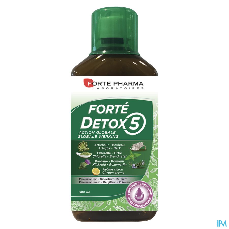 Forte Detox 5 Fl. 500ml 1