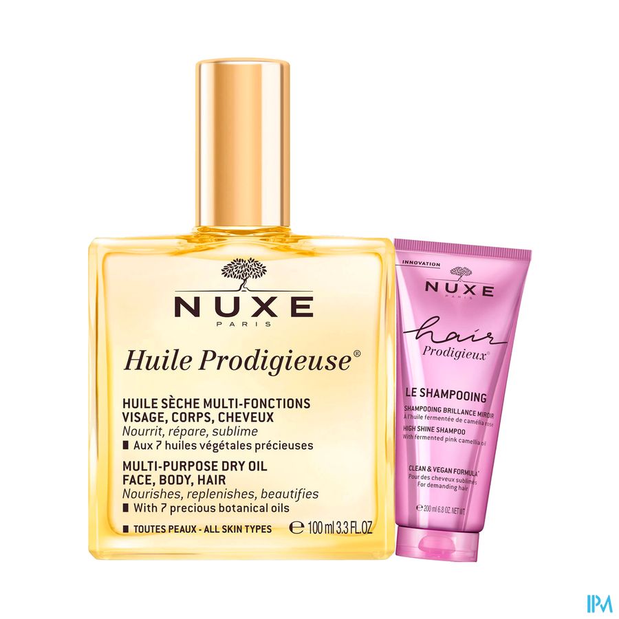 Nuxe Huile Prodigieuse Vapo 100ml+ Shampoo 30ml Nuxe Huile Prodigieuse Vapo 100ml+ Shampoo 30ml