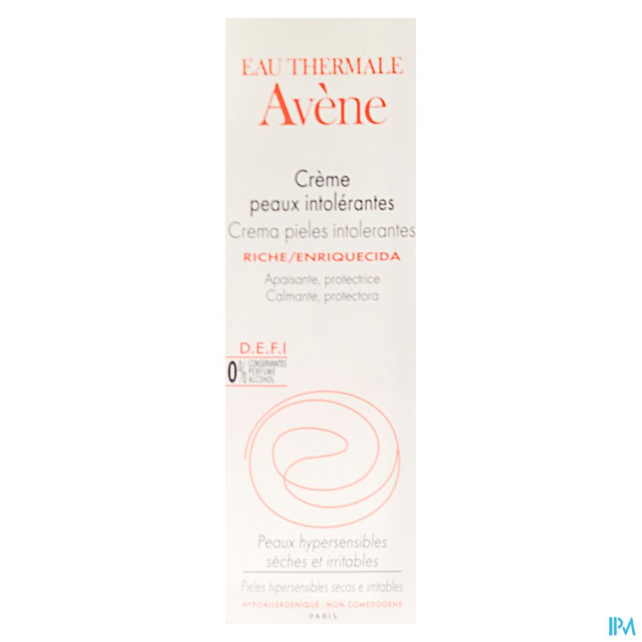 Avene Peaux Intolerantes Creme Licht 50ml Avene Peaux Intolerantes Creme Licht 50ml