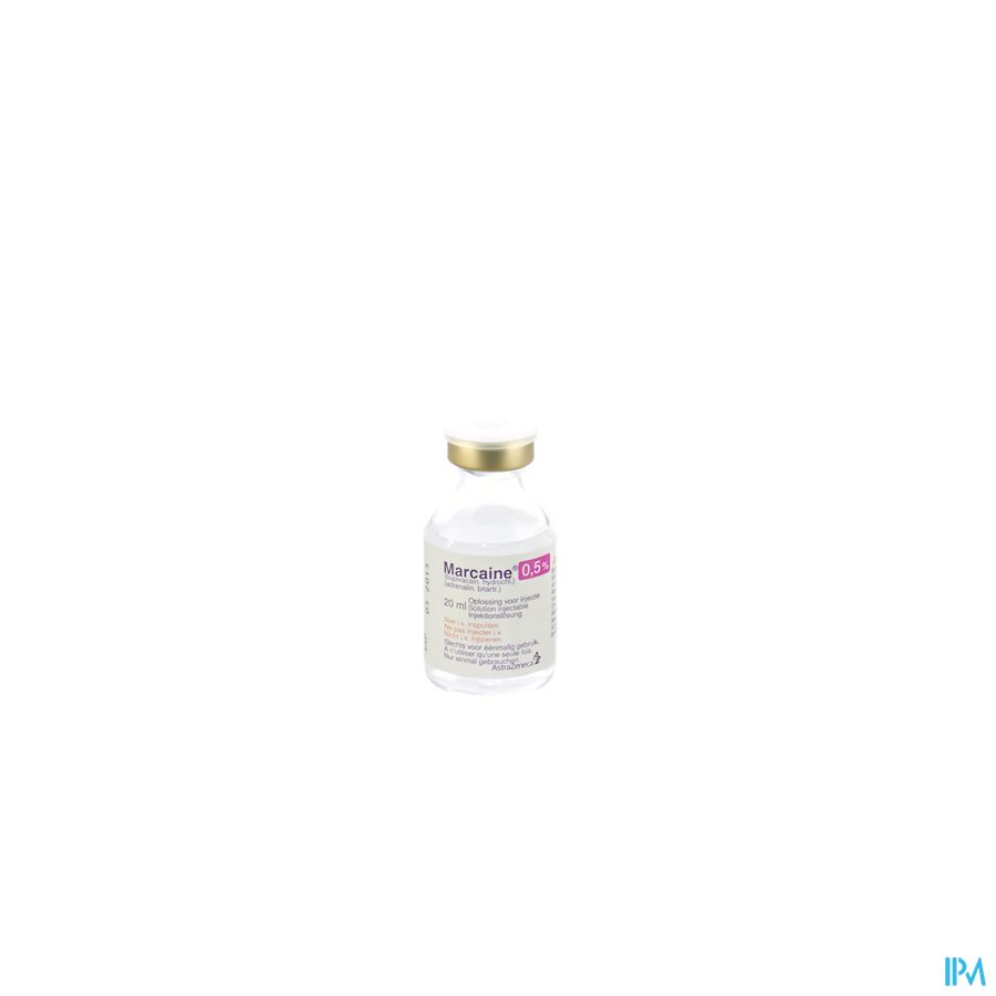 Marcaine 1 Amp 0,5 % 20ml + Adrenal Marcaine 1 Amp 0,5 % 20ml + Adrenal
