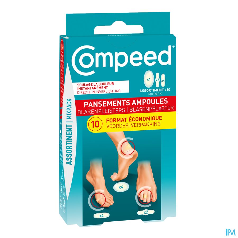Compeed Blarenpleisters Voordeelverpakking 10 Compeed Blarenpleisters Voordeelverpakking 10
