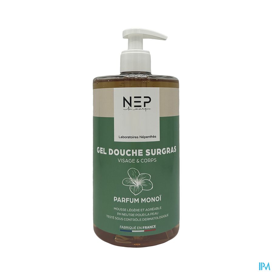 Nep Douche Gel Overvet Monoi Fl 750ml