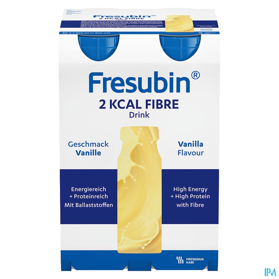 Fresubin 2 Kcal Fibre Drink Vanille Fl 4x200ml 3