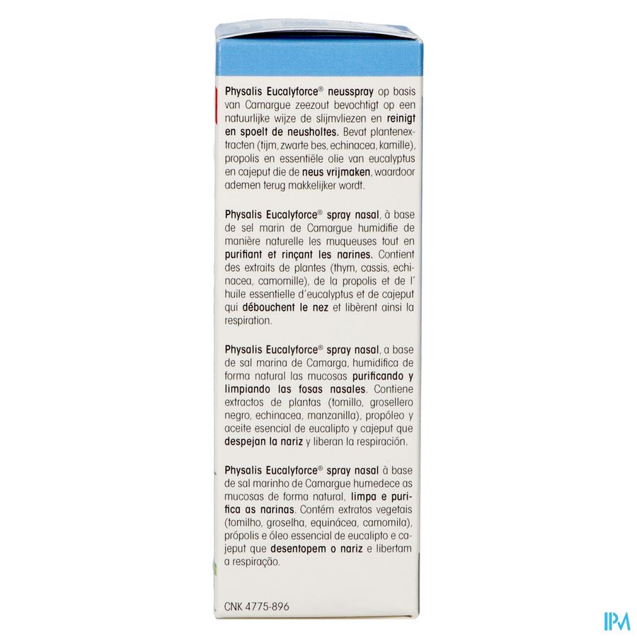 Physalis Eucalyforce Neusspray 30ml 6