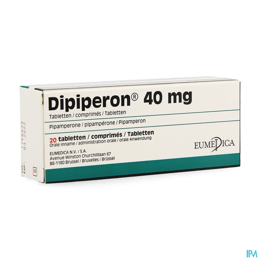 Dipiperon Comp 20x40mg Dipiperon Comp 20x40mg
