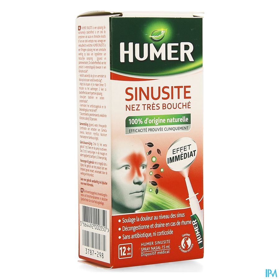 Humer Sinusite Spray Nasal 15ml Humer Sinusite Spray Nasal 15ml