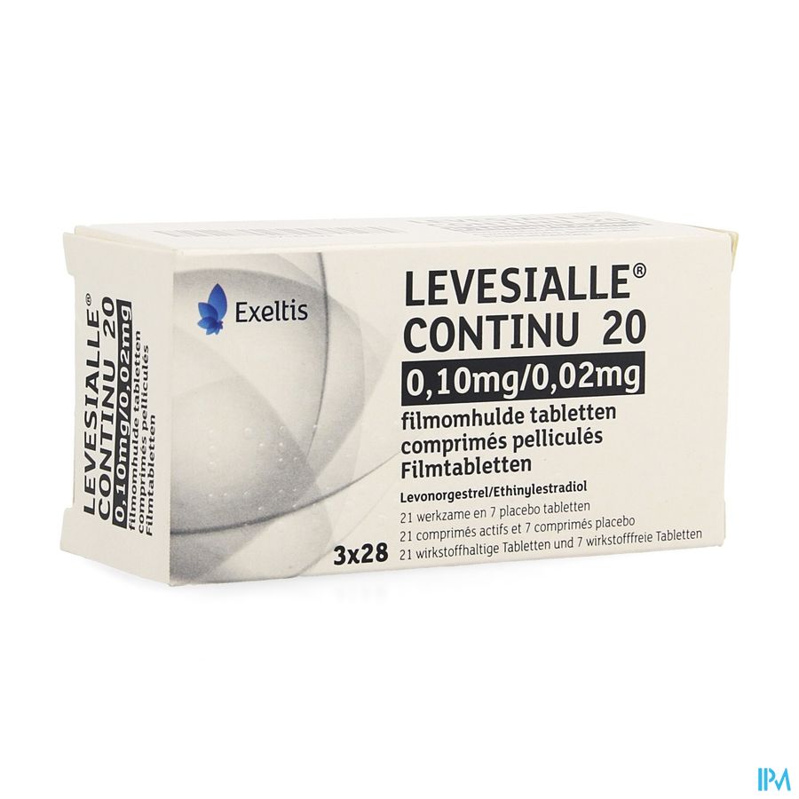 Levesialle Continu 20 Comp Pell 3 X 28