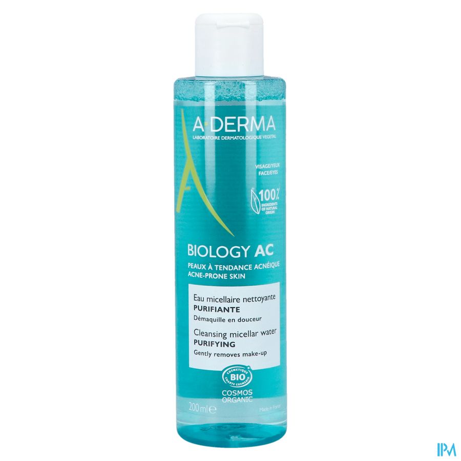 Aderma Biology Ac Zuiverend Micellair Water 200ml 3