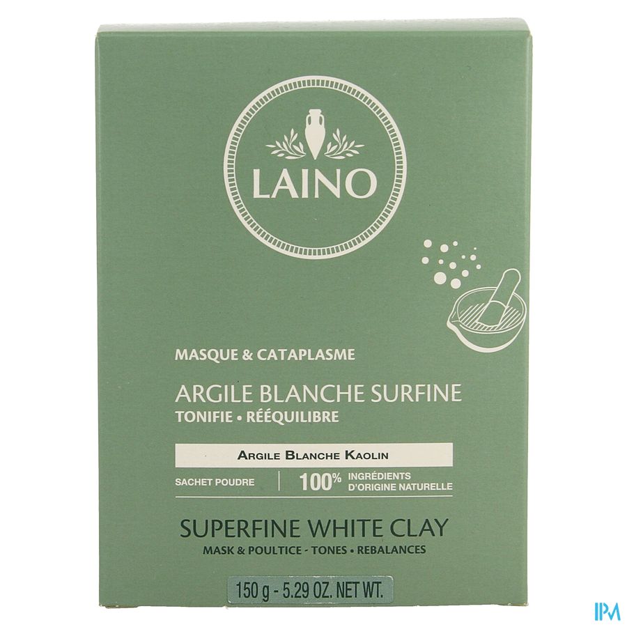 Laino Argile Blanche Surfine 150g 1
