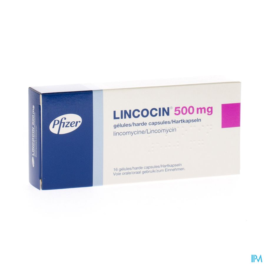 Lincocin Caps 16 X 500mg Lincocin Caps 16 X 500mg