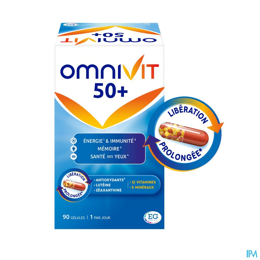 Omnivit 50+ Caps 90 Omnivit 50+ Caps 90