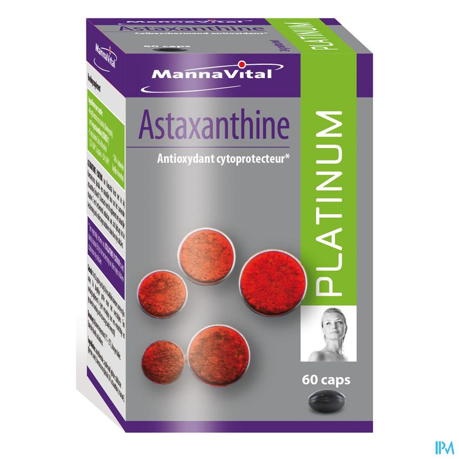 Mannavital Astaxanthine Platinum Caps 60