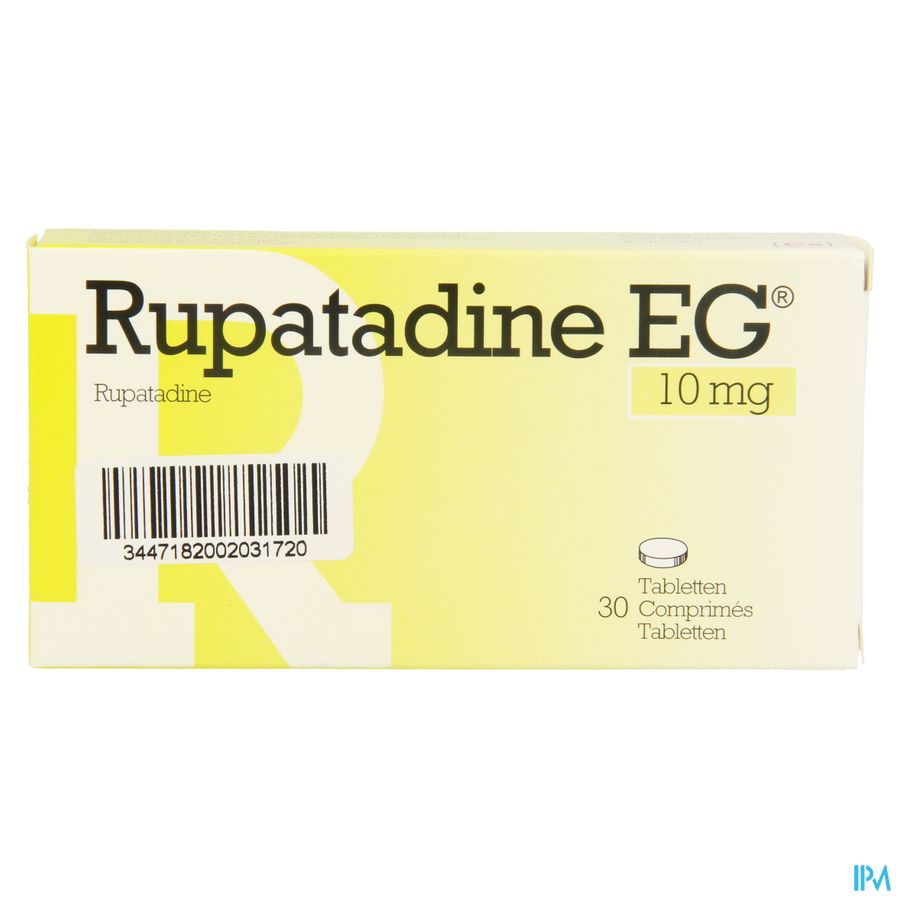 Rupatadine EG 10Mg Comp 30X10Mg 3