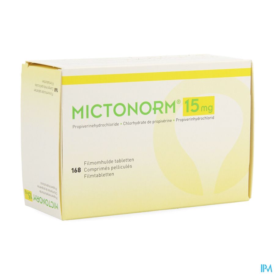 Mictonorm 15mg Omhulde Tabl 168 Mictonorm 15mg Omhulde Tabl 168