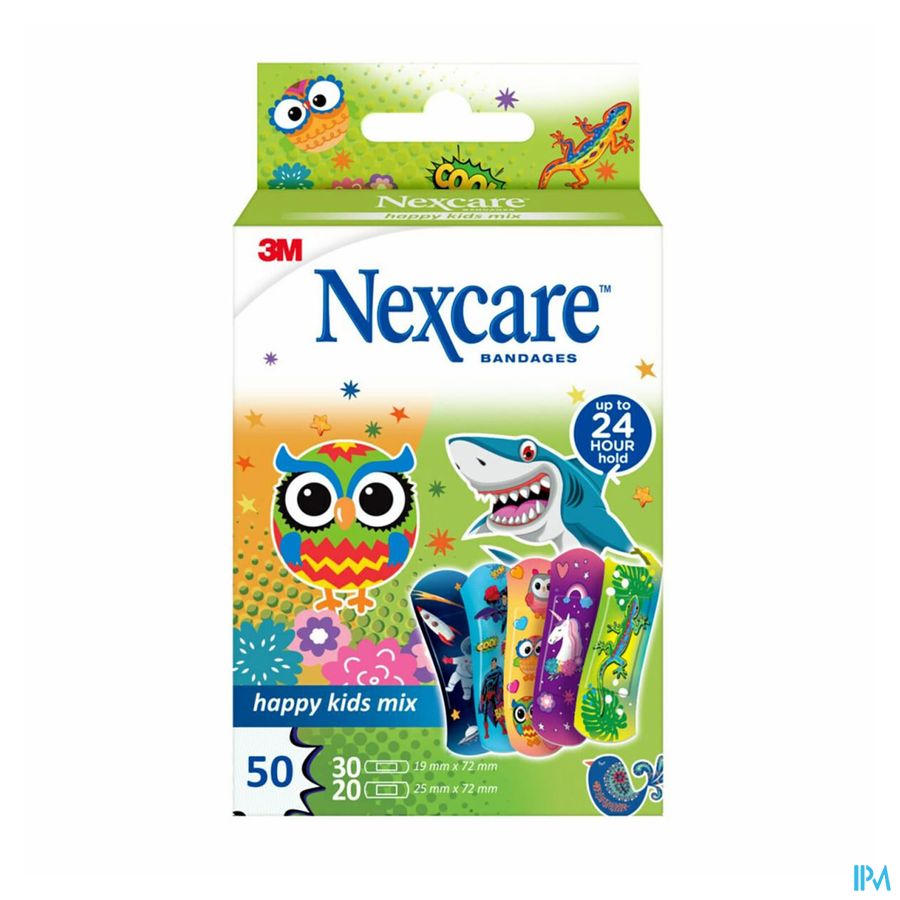 Nexcare 3m Happy Kids Mix Pleister 50 N3-50-2p 2