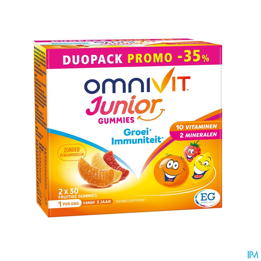 Omnivit Junior Gummies Duopack -35%
