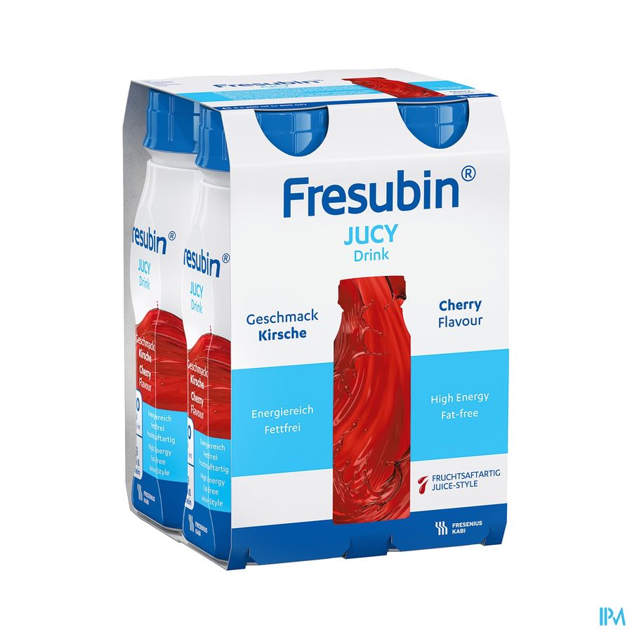Fresubin Jucy Drink 200ml Cerise/kers Fresubin Jucy Drink 200ml Cerise/kers