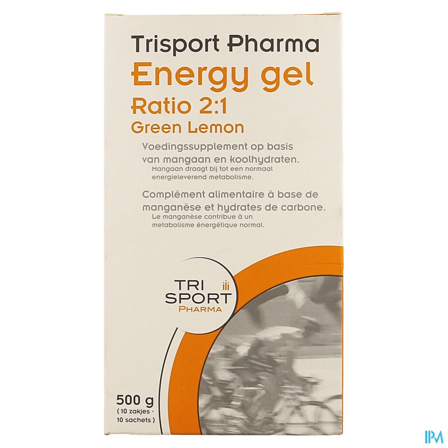 Trisportpharma Ratio 2:1 Energygel Gr. Lem. 10x50g Trisportpharma Ratio 2:1 Energygel Gr. Lem. 10x50g
