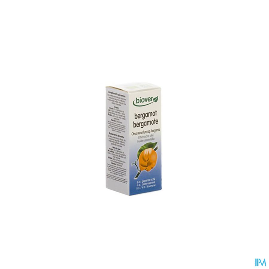 Bergamot Ess Olie Bio 10ml Biov Bergamot Ess Olie Bio 10ml Biov