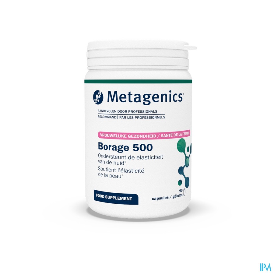 Borage 500 Pot Comp 90 19751 Metagenics