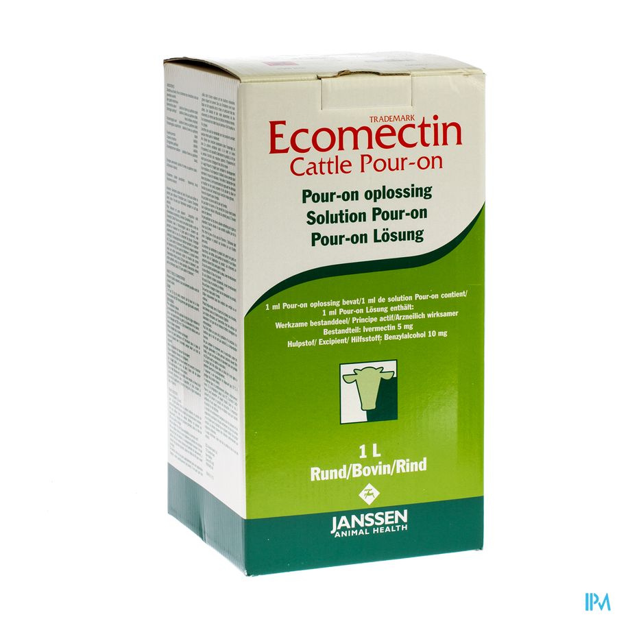 Ecomectin Cattle Pour-on 1 X 1,0l Ecomectin Cattle Pour-on 1 X 1,0l