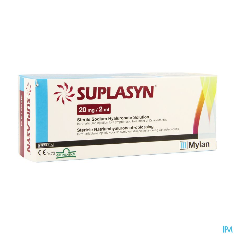 Suplasyn Spuit Inj.opl Intra Articul. Ster 3x2ml Suplasyn Spuit Inj.opl Intra Articul. Ster 3x2ml