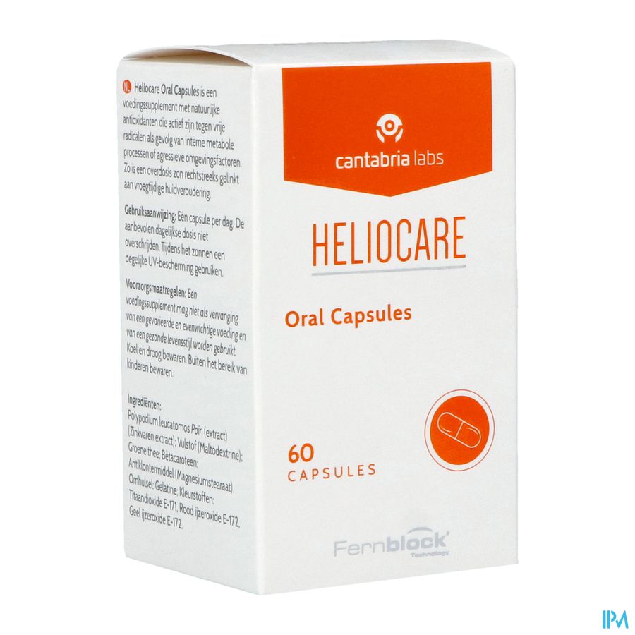 Heliocare Oral Pot Caps 60