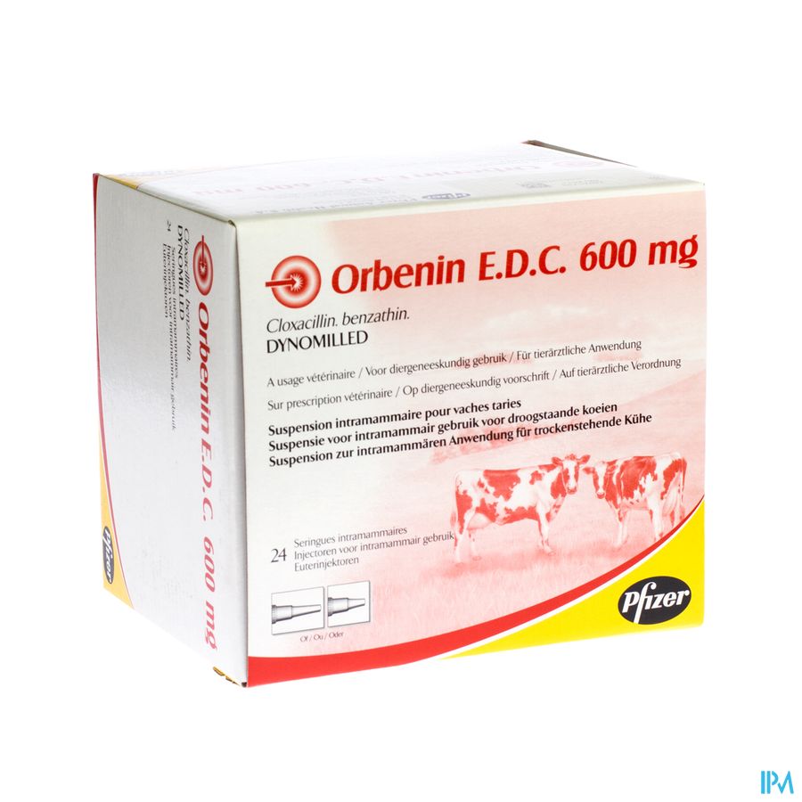 Orbenin Extra Dry Cow Inj 24 Appl. Orbenin Extra Dry Cow Inj 24 Appl.