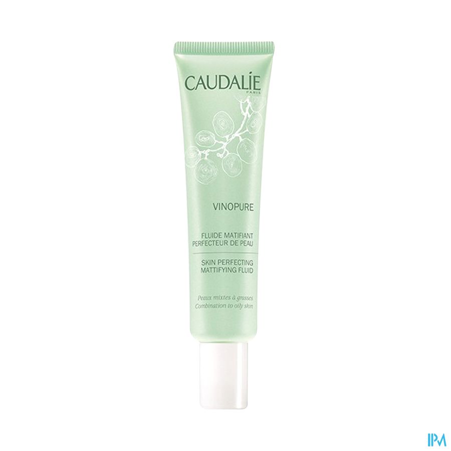Caudalie Vinopure Matt. Fluide Perfecte Huid 40ml Caudalie Vinopure Matt. Fluide Perfecte Huid 40ml